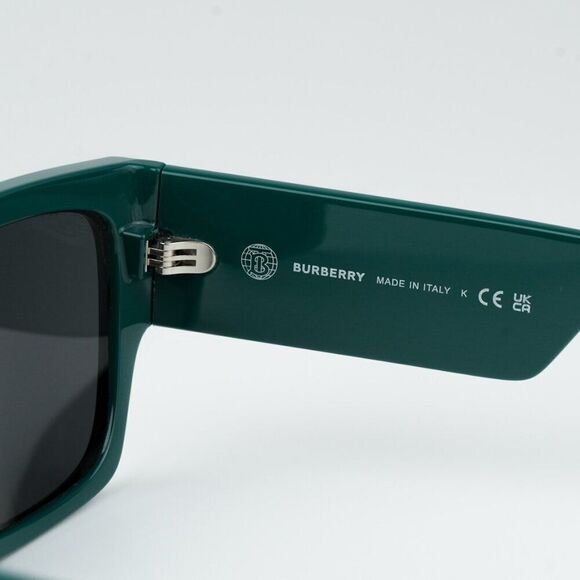 NEW Burberry BE4397U MICAH 407187 Green Dark Grey Unisex Sunglasses - Picture 8 of 10